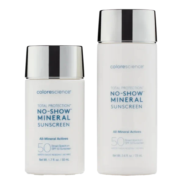 Total Protection™ No-show™ Mineral Sunscreen SPF 50 termékkép kiszerelések