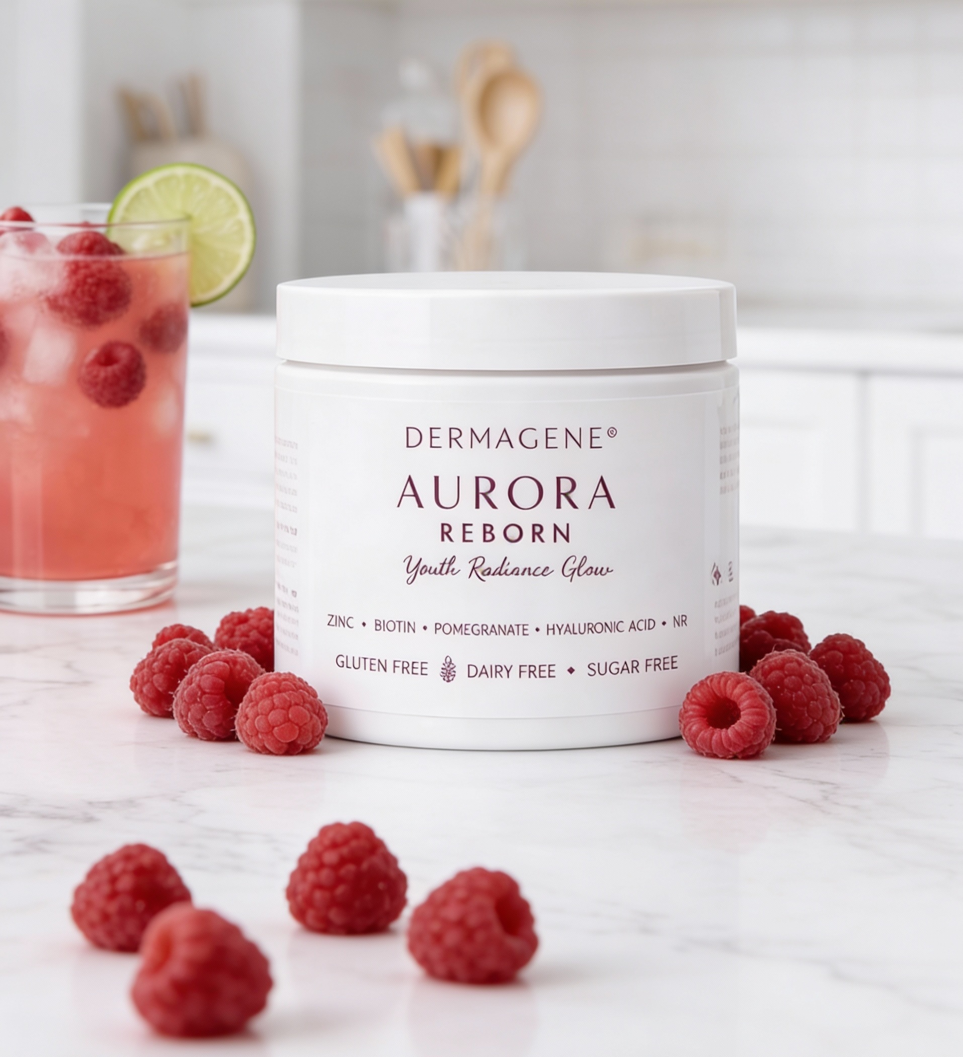 DermaGene® REBORN Kollagén Italpor NAD+ (NR) és Hialuronsavval - Image 2